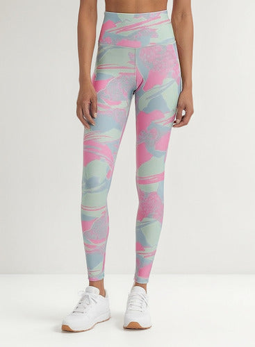 Leggins Reebok Tights Collants H65627 Mujer Original Multicolor Xs