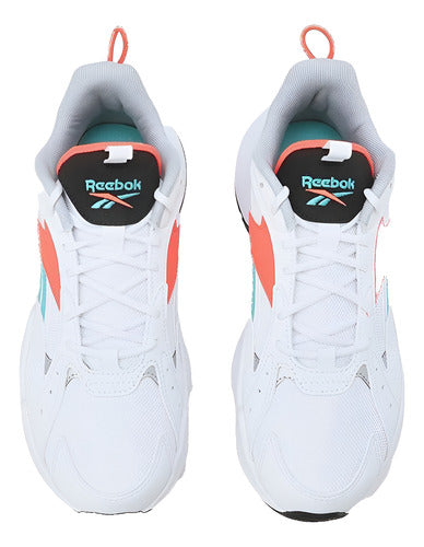 Tenis Reebok Turbo Restylhq2225 Unisex Original Moda  Blanco Liso 27 Mx