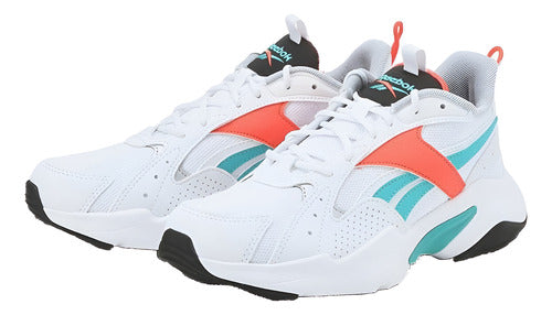 Tenis Reebok Turbo Restylhq2225 Unisex Original Moda  Blanco Liso 26 Mx