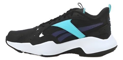 Tenis Reebok Turbo Restyl Hq2224 Unisex Original  Negro Liso 29 Mx