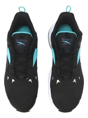 Tenis Reebok Turbo Restyl Hq2224 Unisex Original  Negro Liso 26 Mx