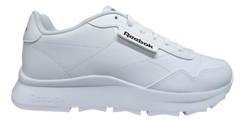 Tenis Reebok Ramble 100209141 Blanco Original Cómodo Moda Blanco Lisa 24 Mx