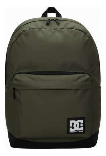 Mochila Dc Shoes Backpack Dc25bp204 Original Verde Oscuro Liso