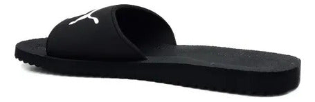 Sandalia Puma Purecat Unisex 36026201 Cómoda Original Negro Liso 29 Mx