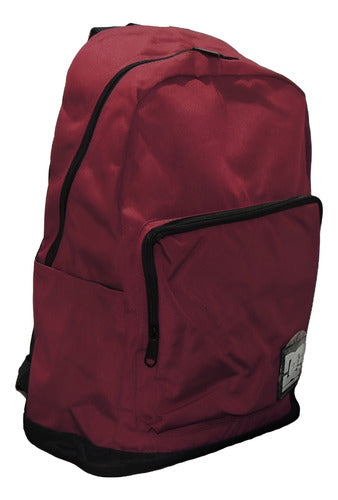 Mochila Dc Shoes Backpack Dc25bp205 Original Moda Roja Liso