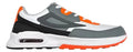 Tenis Fila Giovante Viz 1rm02539106 Cómodo Original Moda Blanco Con Gris Y Naranja Lisa 27 Mx