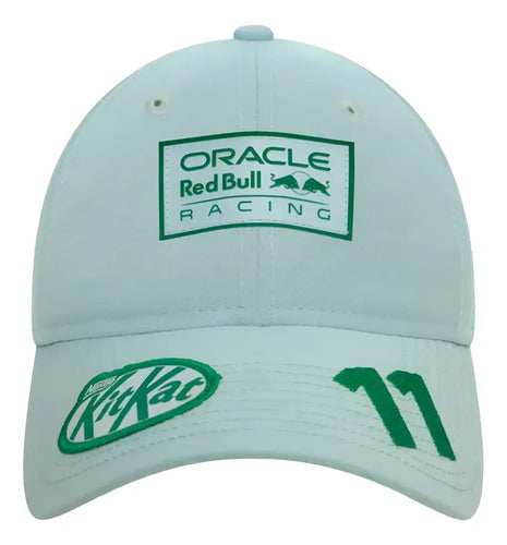 Gorra New Era  F1 Red Bull Checo Pérez Gp 60594956 Original Agua Unitalla Lisa