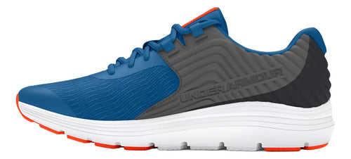 Tenis Under Armour Bgs Outhustle 3024829404 Original Moda Azul Marino Lisa 22.5 Mx