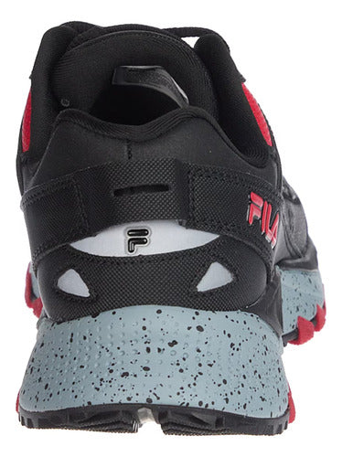 Tenis Fila Firetrail Evo 1jm02581603  Cómodo Original Moda Negro Lisa 26.5 Mx