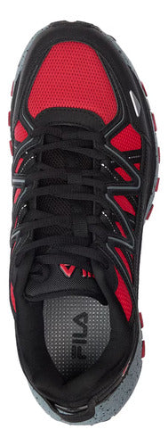 Tenis Fila Firetrail Evo 1jm02581603  Cómodo Original Moda Negro Lisa 26.5 Mx