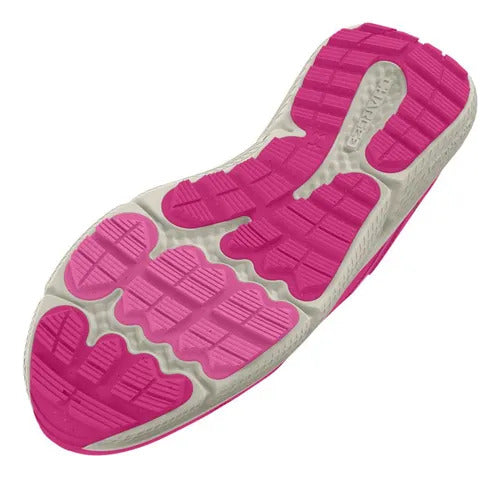 Tenis Under Armour Charged Verssert 2 3027180601 Comodo Original Moda Rosa Chicle Lisa 24 Mx