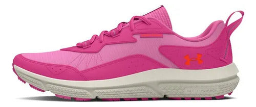 Tenis Under Armour Charged Verssert 2 3027180601 Comodo Original Moda Rosa Chicle Lisa 24 Mx