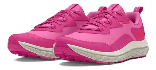 Tenis Under Armour Charged Verssert 2 3027180601 Comodo Original Moda Rosa Chicle Lisa 24 Mx