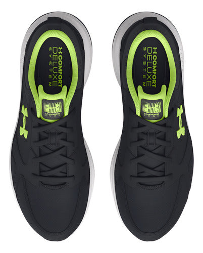 Tenis Under Armour Charged Edge 3026727004 Original Moda Negro Lisa 27.5 Mx