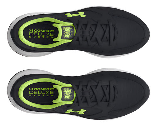 Tenis Under Armour Charged Edge 3026727004 Original Moda Negro Lisa 27.5 Mx