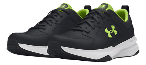 Tenis Under Armour Charged Edge 3026727004 Original Moda Negro Lisa 27.5 Mx