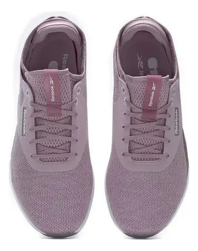 Tenis Reebok Dailyfit Dmx 2.5 Gv8605 Comodo Original Moda Rosa Oscuro Lisa 23.5 Mx