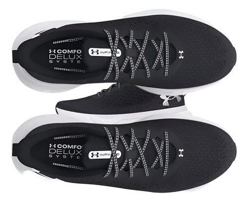 Tenis Under Armour W Infinite 3027524001 Original Moda Negro Lisa 23 Mx