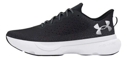 Tenis Under Armour W Infinite 3027524001 Original Moda Negro Lisa 24 Mx