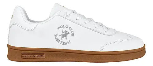 Tenis Polo Club York Team Jov116bco Comodo Original Moda