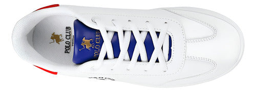 Tenis Polo Club York Team Jov004bco Comodo Original Moda Blanco Lisa 23 Mx