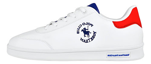 Tenis Polo Club York Team Jov004bco Comodo Original Moda Blanco Lisa 23 Mx