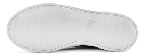 Tenis Puma Carina 2.0 38584905 Comodo Original Moda Negro Lisa 22.5 Mx