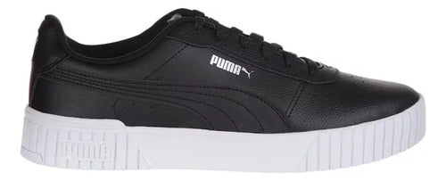 Tenis Puma Carina 2.0 38584905 Comodo Original Moda Negro Lisa 22.5 Mx
