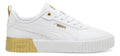 Tenis Puma Carina 2.0 Metallic Dream 39749101  Original Moda Blanco Lisa 22 Mx