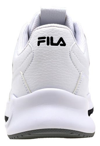 Tenis Fila Giovante Viz 5rm02478112 Comodo Original Moda Blanco Lisa 23 Mx