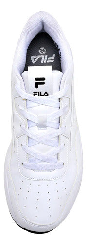 Tenis Fila Giovante Viz 5rm02478112 Comodo Original Moda Blanco Lisa 23 Mx