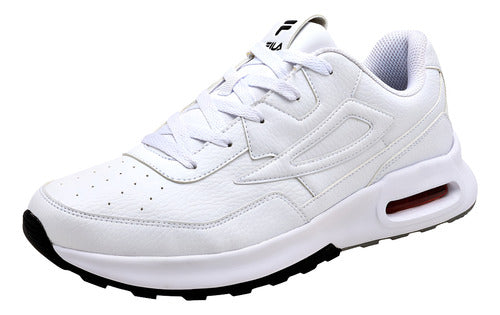 Tenis Fila Giovante Viz 5rm02478112 Comodo Original Moda Blanco Lisa 23 Mx