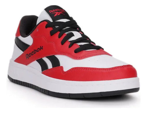 Tenis Reebok Bb 1000 Caballero 100213008 Comodo Orig Moda White/vectorred/black Liso 27.5 Mx