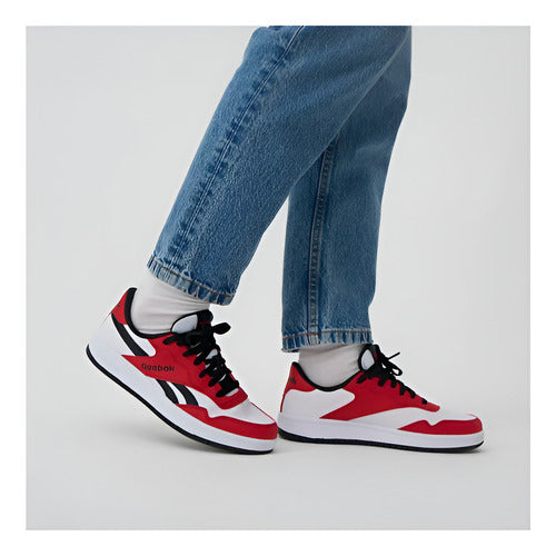 Tenis Reebok Bb 1000 Caballero 100213008 Comodo Orig Moda Rojo Lisa 26.5 Mx