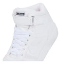 Tenis Casual Tipo Bota Panam  Original Comodo 0301 Blanco 30 Mx