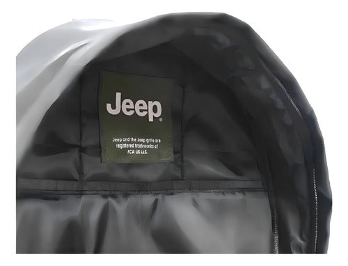 Mochila Jeep Backpack Bpss22jp019b Original Moda Comoda Verde Olivo Liso