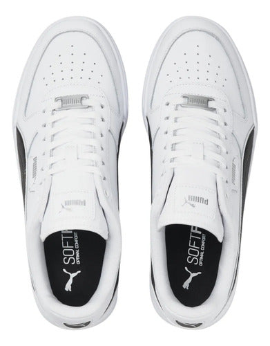 Tenis Puma Caven Dime 38495304 Cómodo Original Moda Blanco Lisa 27 Mx