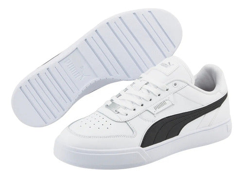 Tenis Puma Caven Dime 38495304 Cómodo Original Moda Blanco Lisa 29 Mx