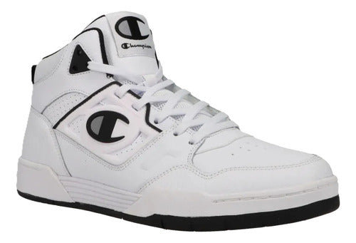 Tenis Champion 5 On 5 Hitenis Ca102205m Original Moda Blanco Lisa 6,5 Mx