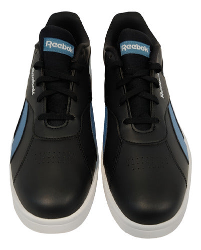 Tenis Reebok Am Court Hp4375  Unisex Original Comodo Moda Negro Liso 22 Mx