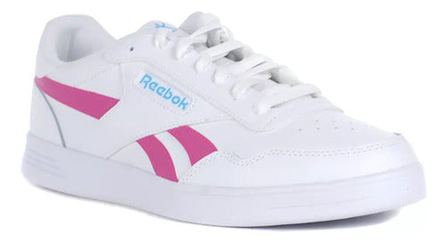 Tenis Reebok Court Advance 100075021 Original Moda Blanco Lisa 3 Mx