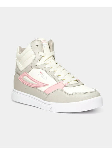 Tenis Fila Everge Mujer 5fm01875219 Comodo Original Moda Gris Lisa 26 Mx