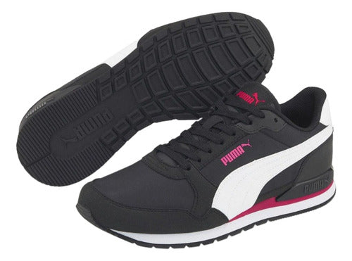 Tenis Puma St Runner V3 Nl 38485707 Comodo Original Moda Negro Lisa 23 Mx