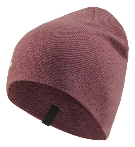 Gorro Puma Ess Classic Cuffless Beanie 02343309 Rosa Claro Unitalla