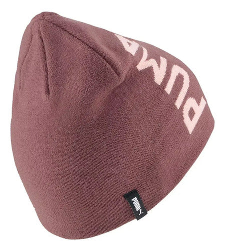 Gorro Puma Ess Classic Cuffless Beanie 02343309 Rosa Claro Unitalla