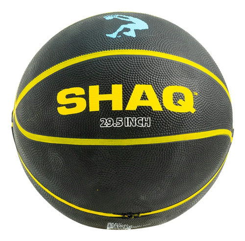 Balon De Basquetbol Shaq Negro Shaq0206 Original Moda Negro
