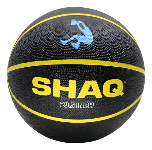 Balon De Basquetbol Shaq Negro Shaq0206 Original Moda Negro