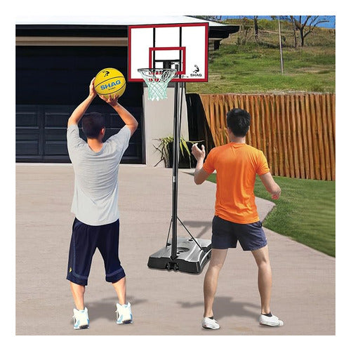 Balón De Basquetbol Shaq Color Amarillo Shaq0208 Original Amarillo