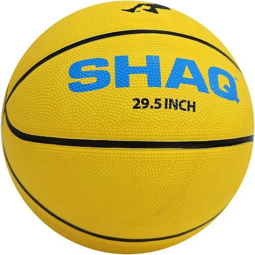 Balón De Basquetbol Shaq Color Amarillo Shaq0208 Original Amarillo