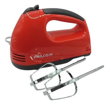 Batidora Manual De 7 Vel. Philco Color Rojo 9974 120w Rojo 60 Hz